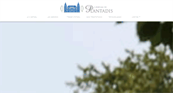 Desktop Screenshot of chateau-plantadis.com