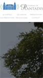 Mobile Screenshot of chateau-plantadis.com